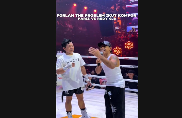 Pertarungan Sengit Di Ring: Rudy Golden Boy Dan Paris Pernandes Siap Adu Kekuatan